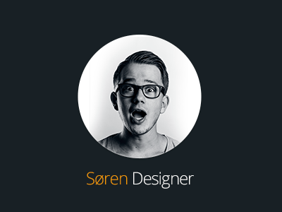 Profile cirlcle portrait profile