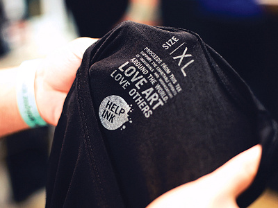 Help Ink help ink shirt tag