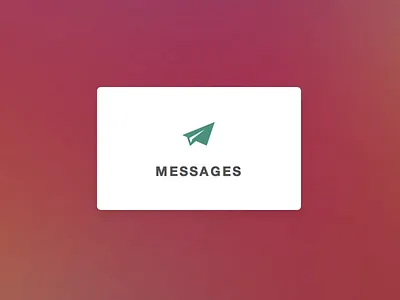 Messages automated icon messages outbound