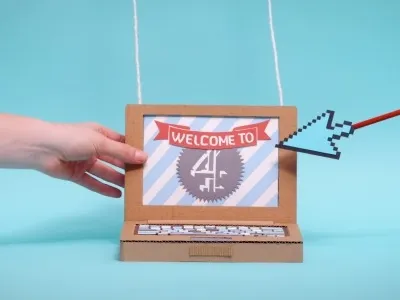 Channel 4 Competition Spot advert advert. channel 4 handmade live action