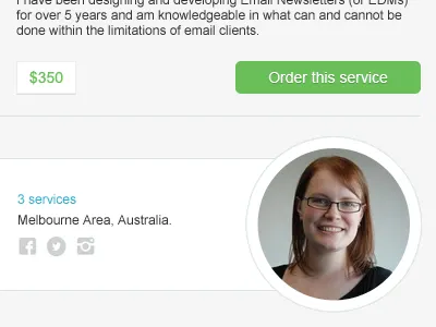 EDM build - Sections blocky button edm envato flexible microlancer newsletter profile service