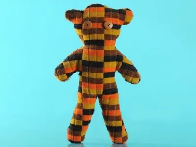 District Line Bear bear chair handmade london underground toy