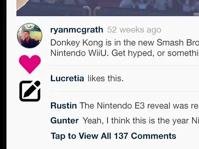 iOS Feed Entry batch ios
