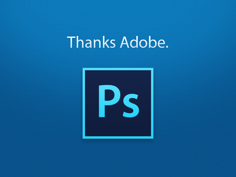 Thanks Adobe adobe animated blue border radius cc creative cloud cs mouse panel photoshop rounded corners ui