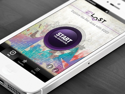 KQED - Let's Get Lost ios ui design