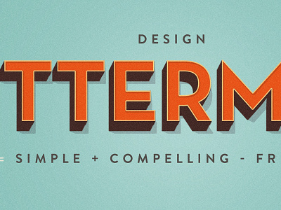 Design Betterment betterment compelling equation friction simple three dimensional type