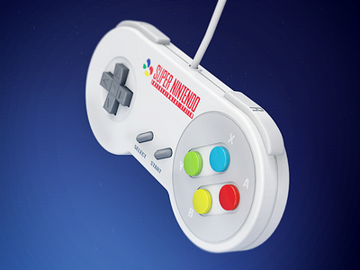 Nintendo Controller c4d controller ikaami mario nintendo render