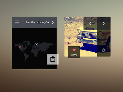 Widgets arrow flat icon location map menu metro pin stats ui ux widget