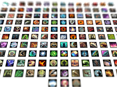 MMO UI / Icon Artwork fantasy game game art game icons gameart icons ui ui artwork ui illustration