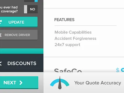 Quote Accuracy app flat iz meter