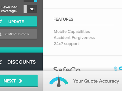Quote Accuracy app flat iz meter