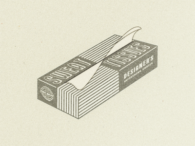 Sweat Tissues ... box design lettering type typeface typo typography vector graphic