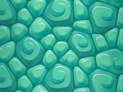 Frog Skin illustrator pattern scales swirl vector wallpaper