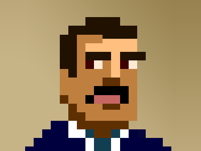 Pixelated NDT Animation 8bit animation ndt neil degrasse tyson pixelated