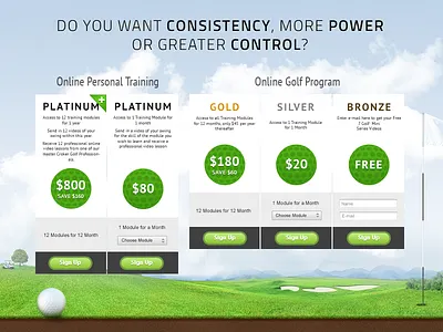 Online Golf Lessons ball bunker clouds field golf grass lesson price sky tarif