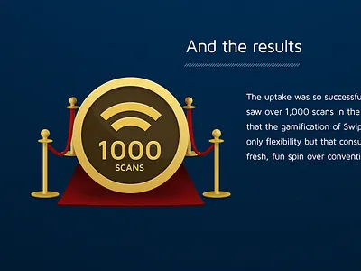 1000 Scans on a medal! blue carpet medal number pole red redcarpet rope scans