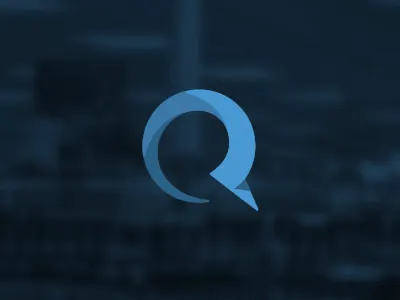 Q mark WIP clean logo logo design mark minimal q q logo simple spiral