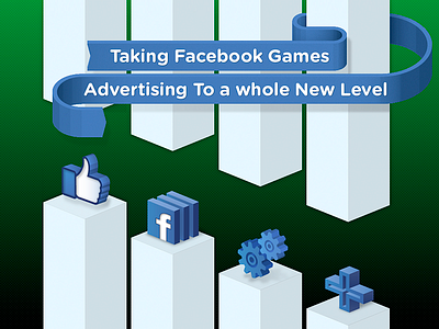 Dauup - hi (main screen) 3d blocks facebook like menu ribbon