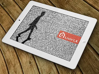 Livin'LX app design ipad lisbon livinlx ui design