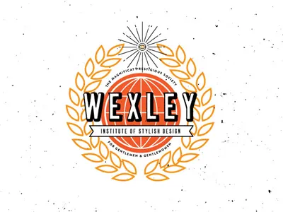 Unused Wexley Design Rebrand cult globe institute laurel masonic seal wexley