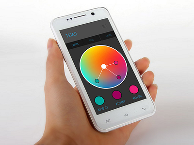 ColorSeek App UI android app color creatives design designers illustrators ui user interface