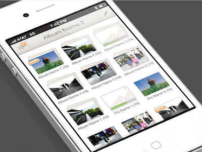 Pumpic Mobile - photo library folder folders images photos sync