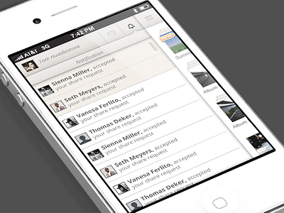 Pumpic Mobile - notifications list mobile notifications share sync