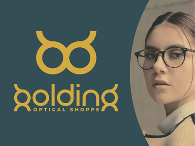 Golding Optical Shoppe - Logo Design branding clever eyes freelance geometric graphic design graphic designer identity logo logo designer minimalist missouri ophthalmology optical owl st louis