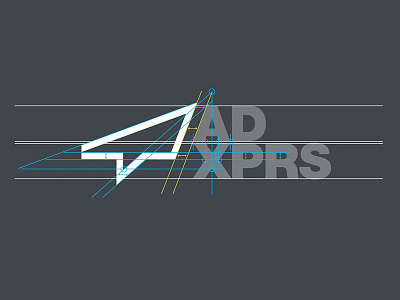 ADXPRS Logo Deconstruction logo design logo mark portfolio symbol