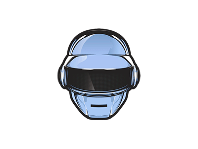 Daft Punk helmet GIF daft punk daftpunk gif helmet illustration vector