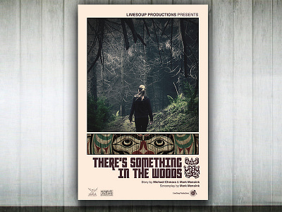 Indie Movie Poster corporate graphic grundge helvetica horror indian native photography poster sasquatch saturation