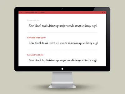 Font Lens pangrams app font font lens lens pangram preview
