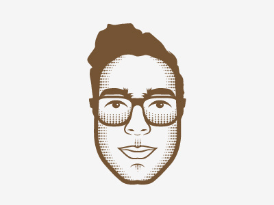 Andy Haberdasher Design detail face flat haberdasher icon illustration shaded simple vector