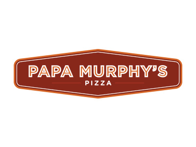 Papa Murphy's Rebrand Concept branding logo pizza