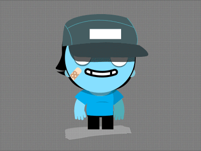 Hoods Render characters game illustration vector
