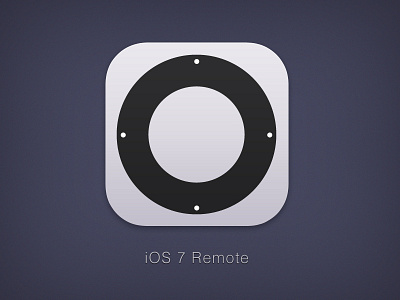 iOS 7 Apple Remote app apple apple tv flat icons ios 7 iphone itunes library music remote ui