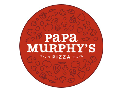 Papa Murphy's Rebrand Concept branding logo pizza