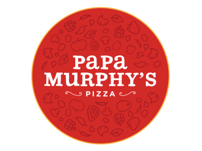 Papa Murphy's Rebrand Concept branding logo pizza