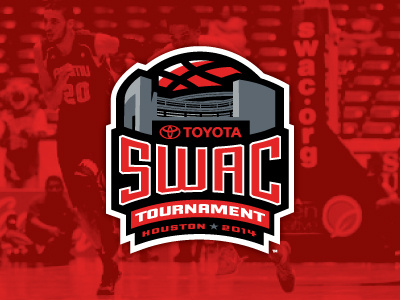 2014 SWAC Basketball Tournament basketball college sports logo swac