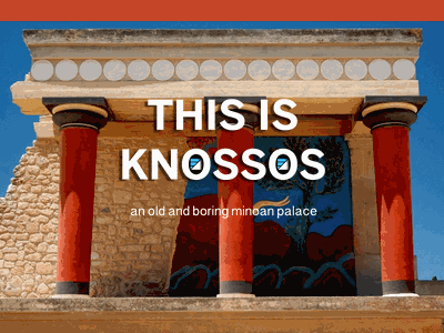 Simple Parallax Design Knossos design frazdav gif greece parallax