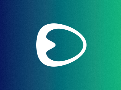 E e identity logo peacock symbol
