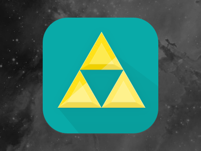 Triforce app icon legend of zelda triforce zelda