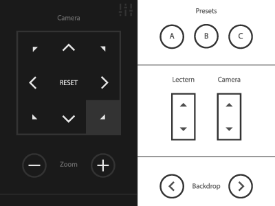 Studio UI interface