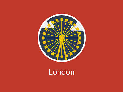 Flat London cario city flat cities flat design paris rio de janerio