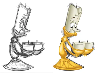 Lumiere compare.. animation