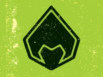 Untitled Logo Mark branding design distress logo m