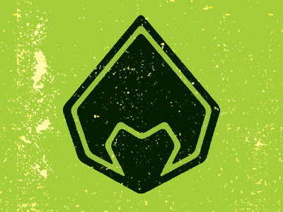 Untitled Logo Mark branding design distress logo m