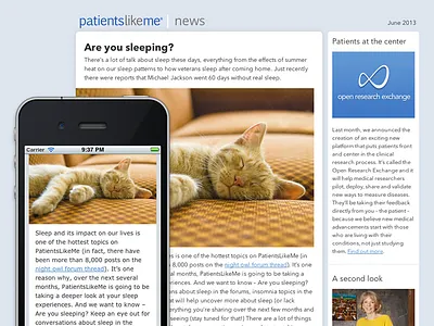 Something happened… email html mobile patientslikeme responsive