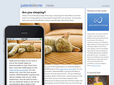 Something happened… email html mobile patientslikeme responsive
