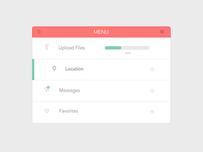 Menu ui